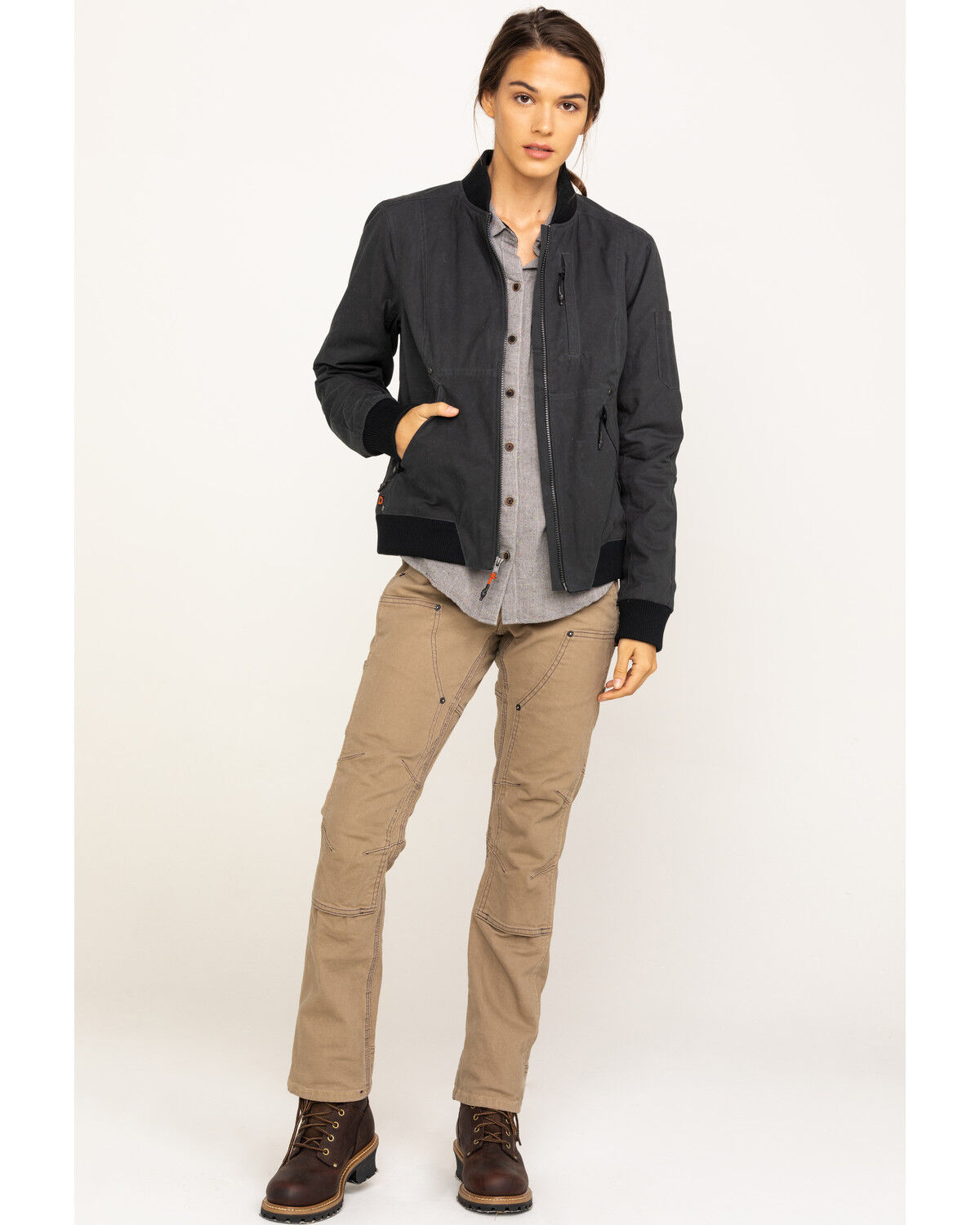 waxed canvas jacket women's