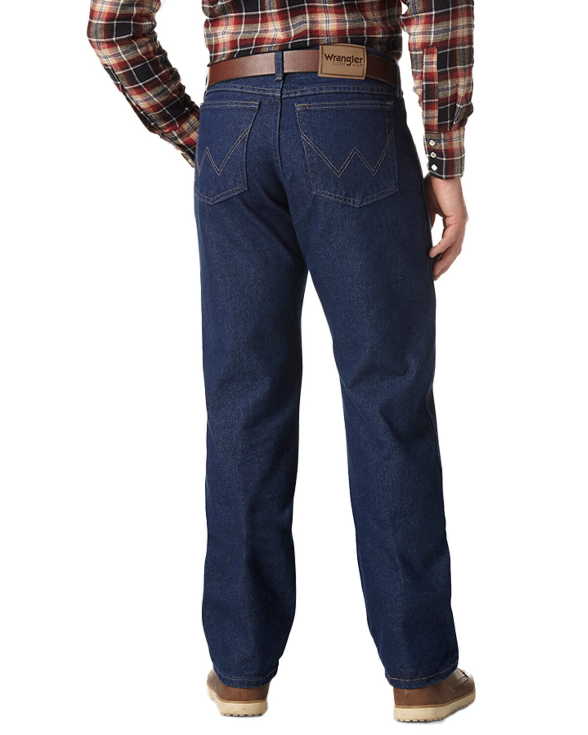 Image #3 - Wrangler Jeans - Rugged Wear Relaxed Fit - Big. 44" to 54" Waist, Blue, hi-res