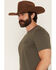 Image #3 - Pendleton Men's Charging Bison Short Sleeve Graphic T-Shirt, Grey, hi-res