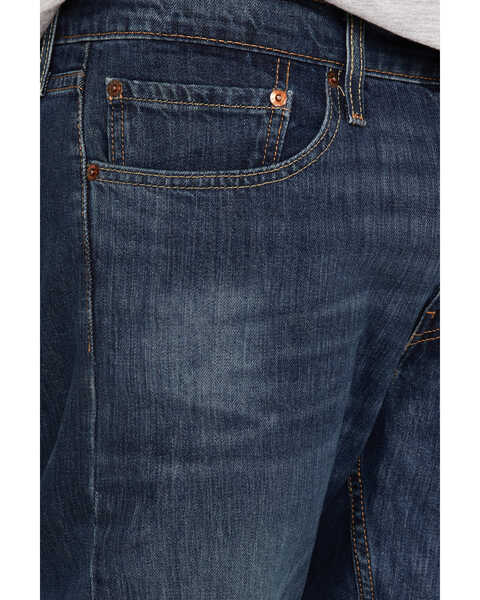 Image #2 - Levi's Men's Throttle Dark Wash Modern Stretch Slim Fit Jeans , Indigo, hi-res
