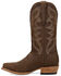 Image #3 - El Dorado Men's Bay Apache Western Boots - Square Toe, Brown, hi-res