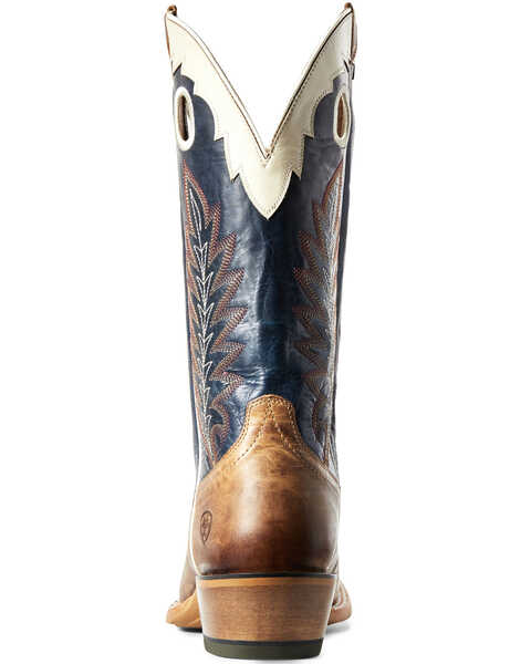 Image #3 - Ariat Men's Wildstock Real Deal Western Performance Boots - Broad Square Toe, Brown, hi-res