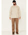 Image #2 - Ariat Men's FR Air Long Sleeve Work Long Sleeve Henley Shirt - Tall, Sand, hi-res