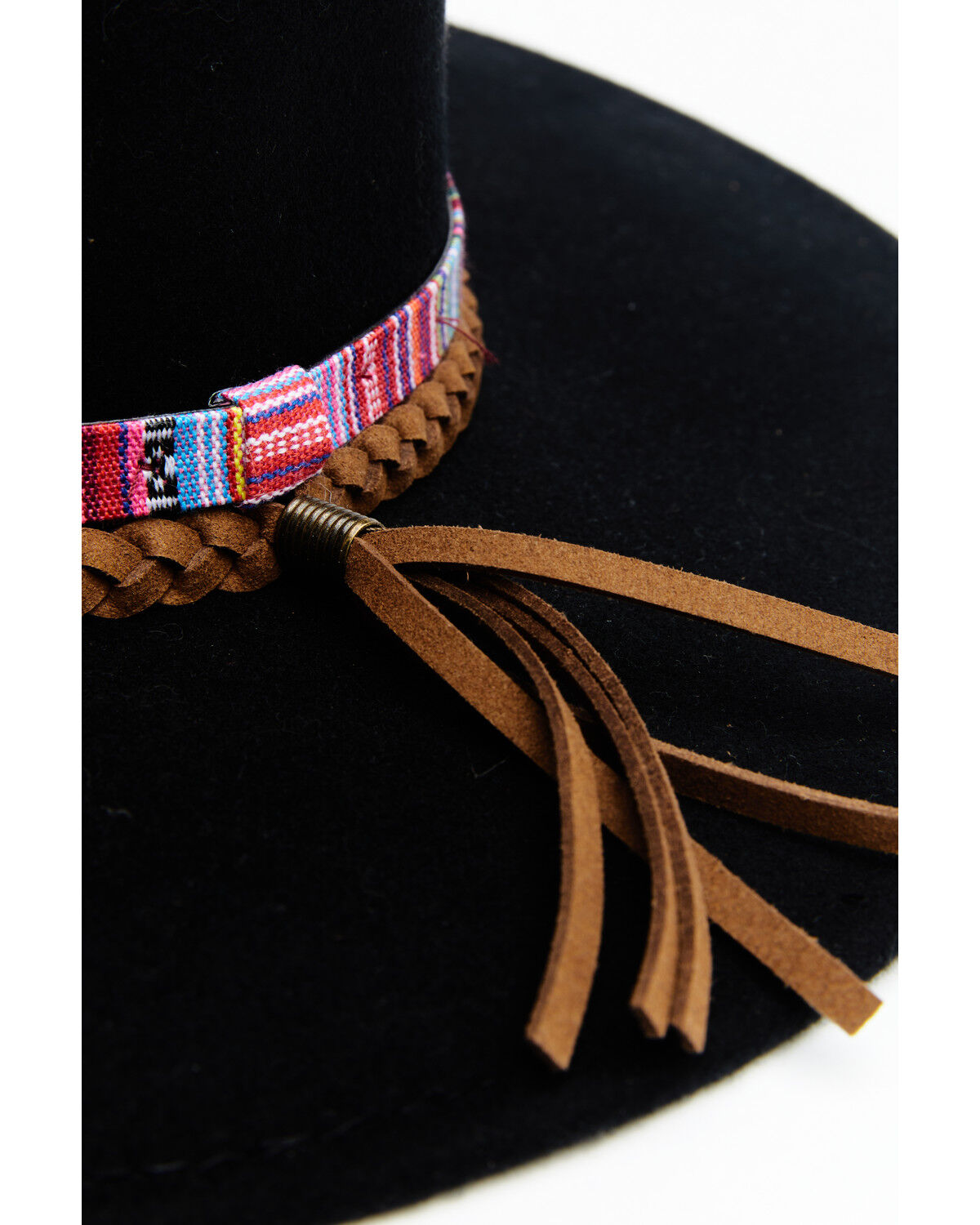 Image #3 - Shyanne Women's Mirandita Felt Western Fashion Hat, Black, hi-res