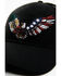 Image #2 - Cody James Men's Mexico & American Eagle Embroidered Ball Cap, Black, hi-res