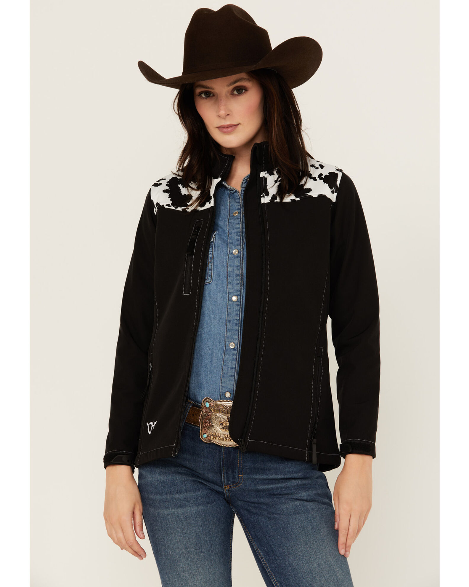 Cowgirl hardware women's jacket best sale