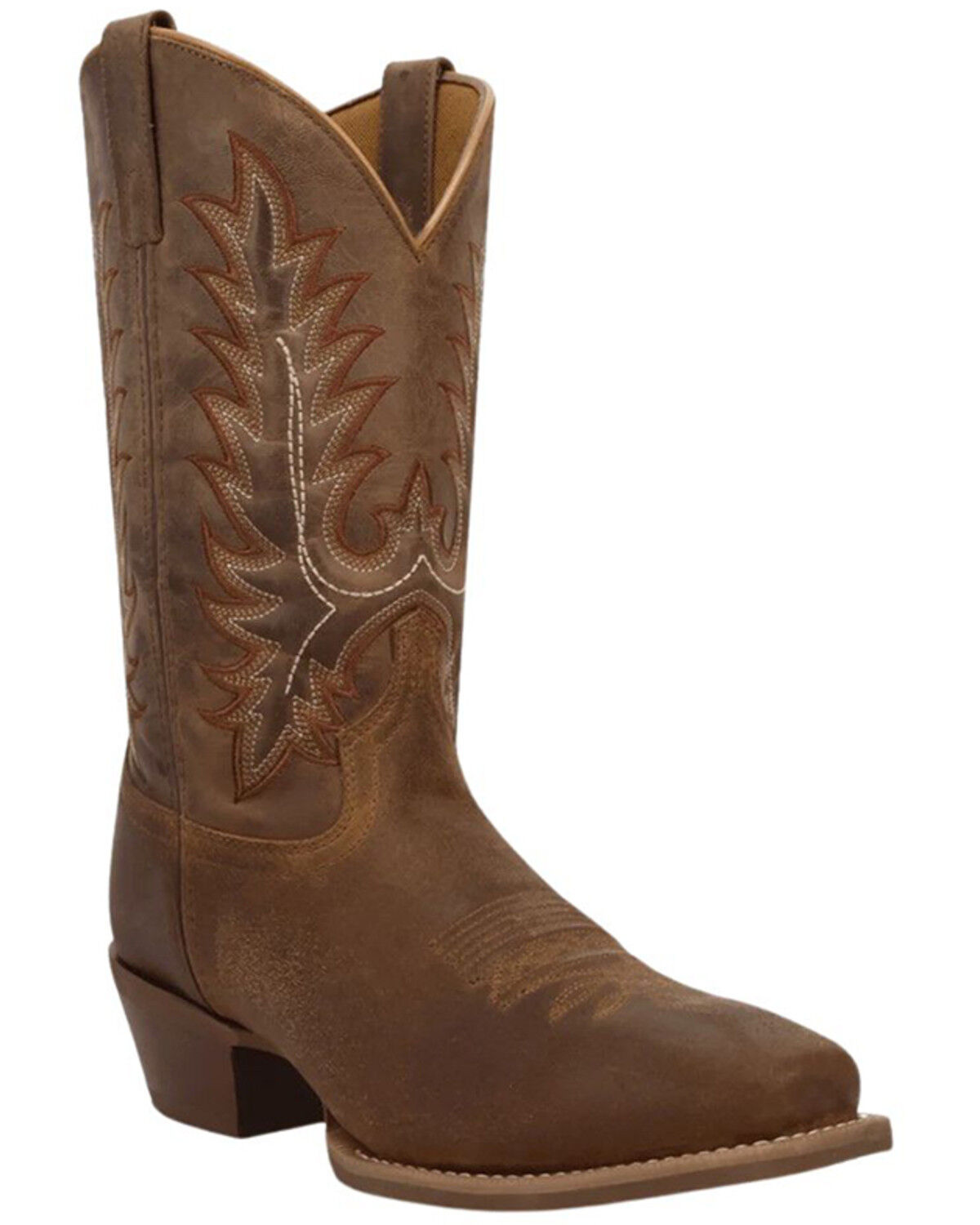 Image #1 - Laredo Men's Kent Performance Western Boots - Square Toe, Tan, hi-res