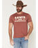 Image #1 - Levi's Men's Americas Finest Short Sleeve Graphic T-Shirt, Red, hi-res