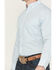 Image #3 - Ariat Men's Cillian Geo Print Long Sleeve Button-Down Western Shirt, Light Blue, hi-res