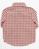 Image #3 - Cinch Infant Boys' Plaid Print Long Sleeve Button Down Shirt, Pink, hi-res