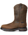 Ariat Men's Workhog Patriot Waterproof Western Work Boots - Carbon Toe, Brown, hi-res