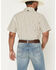 Image #4 - RANK 45&reg; Men's Eye In The Sky Geo Stripe Print Short Sleeve Snap Stretch Western Shirt, Ivory, hi-res