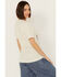 Image #4 - Gina Tees Women's Boujee Broncho Rhinestone Short Sleeve Graphic Tee, White, hi-res