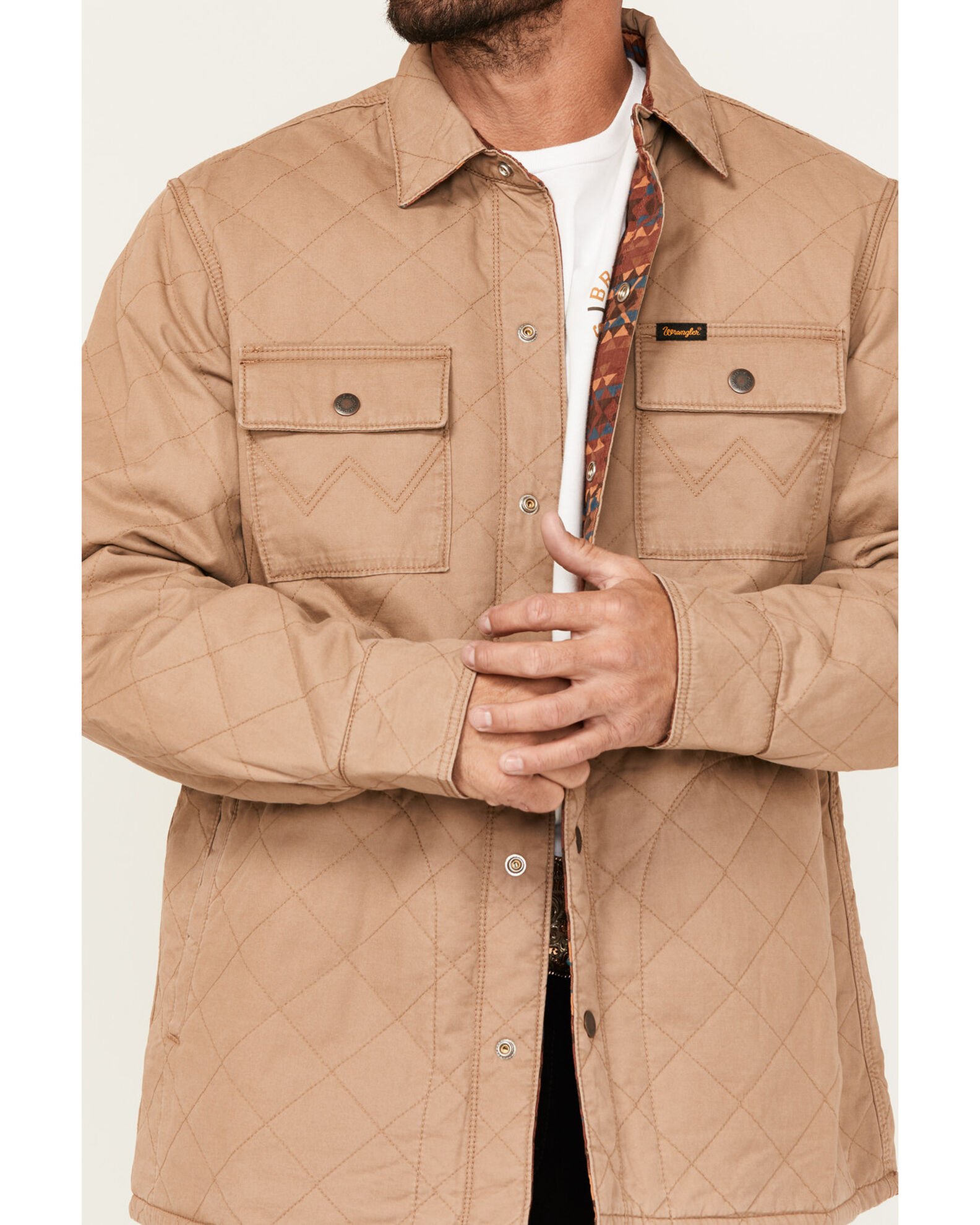 Proof reversible shirt jacket store