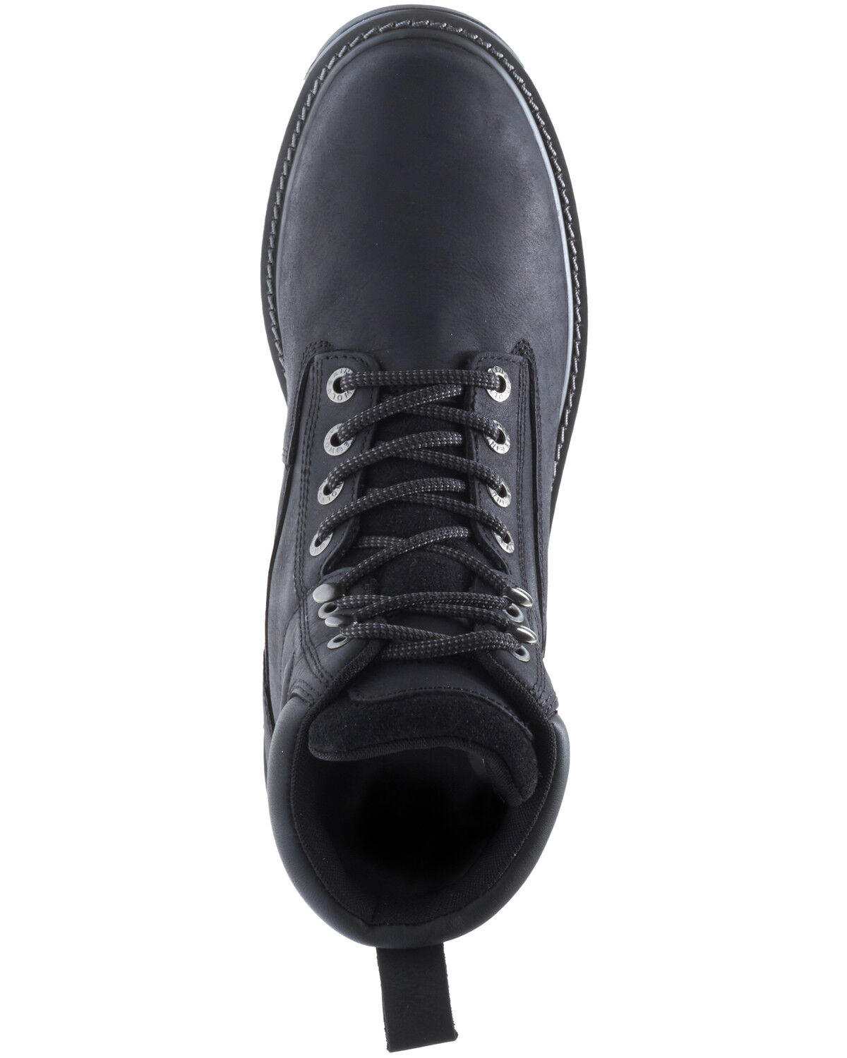 Image #6 - Wolverine Men's Floorhand Waterproof Work Boots - Steel Toe, Black, hi-res