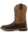 Image #3 - Twisted X Men's 11" Tech X™ Western Boots - Broad Square Toe, Brown, hi-res