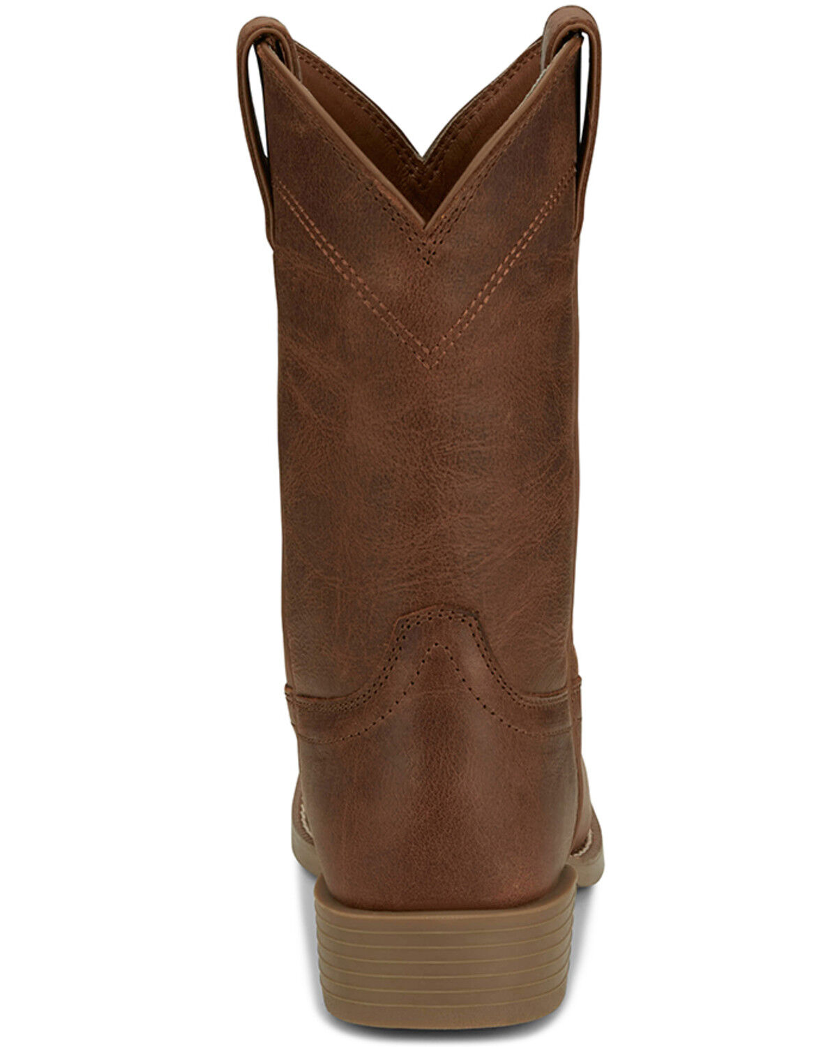Image #5 - Justin Women's Stampede Western Boots - Round Toe, Brown, hi-res