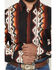 Image #3 - Wrangler Men's Checotah Southwestern Print Long Sleeve Snap Western Shirt - Tall, Black, hi-res