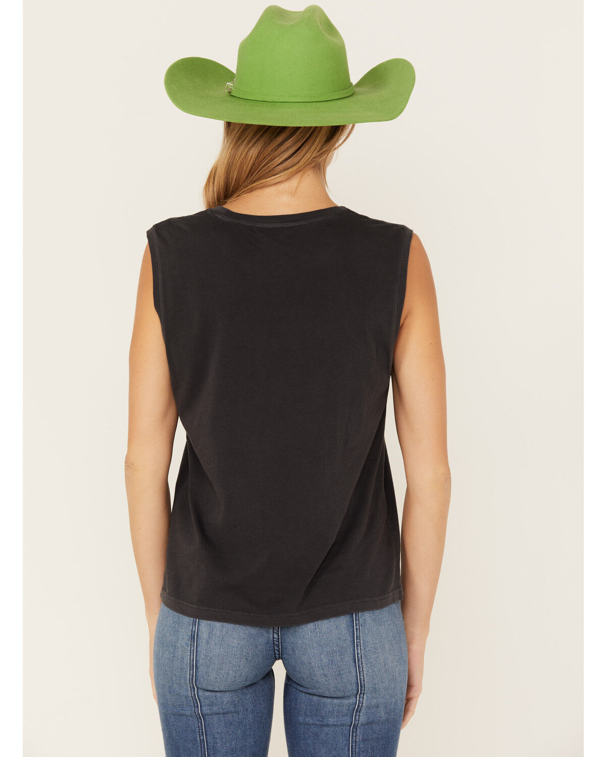 Image #4 - White Crow Women's Midnight Cowboy Graphic Tank, Black, hi-res