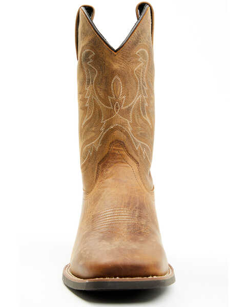 Image #4 - Cody James Men's Ace Western Boots - Broad Square Toe , Tan, hi-res