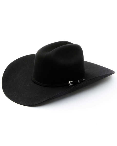 Cody James Men's 5X Colt Black Fur Felt Western Hat , Black, hi-res