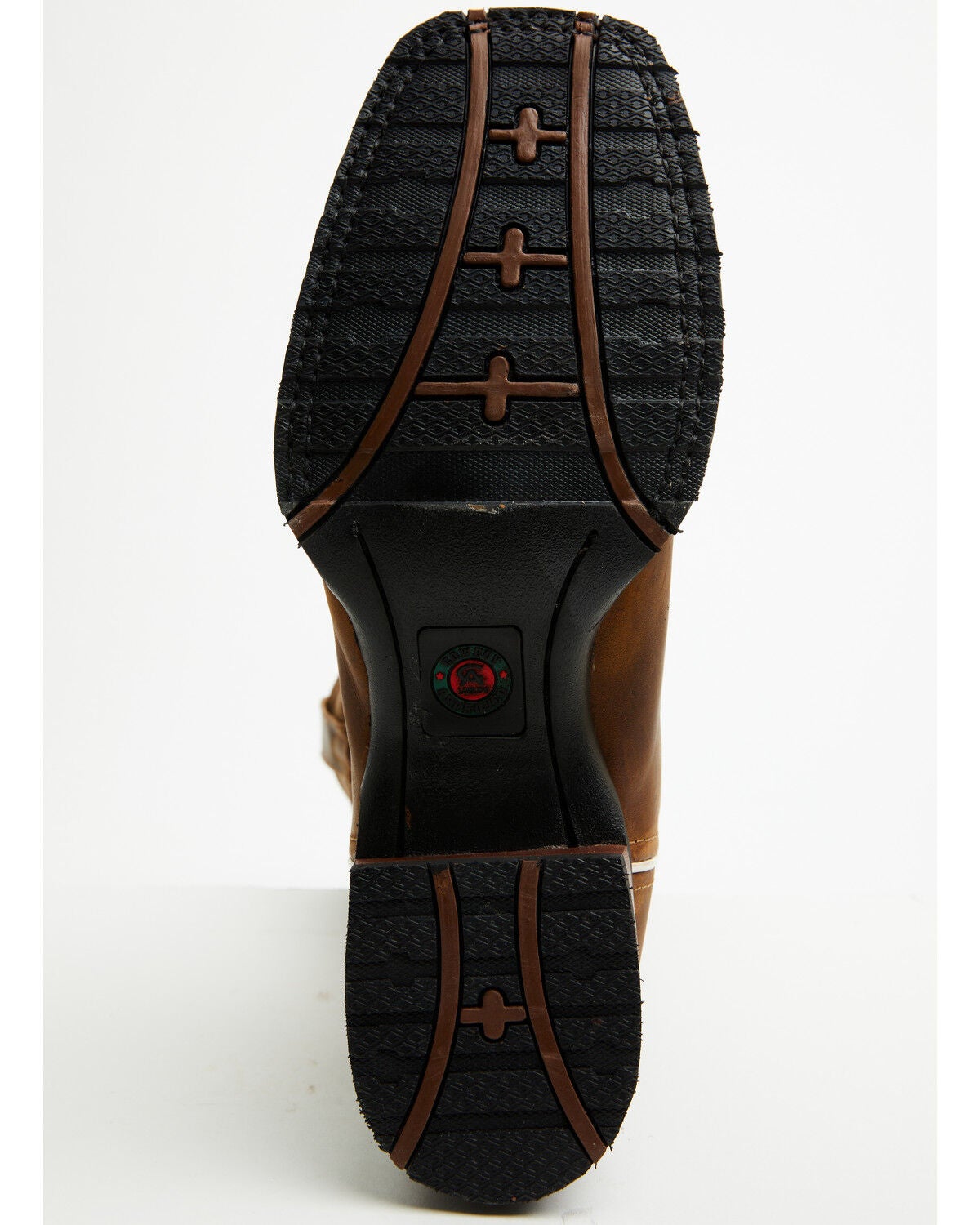 Image #7 - Laredo Men's Highway Man Performance Western Boots - Broad Square Toe, Tan, hi-res