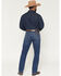 Image #3 - Wrangler Retro Men's Medium Wash Slim Straight Stretch Denim Jeans, Medium Wash, hi-res