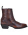 Image #2 - Laredo Men's Side Zipper Western Boots - Round Toe, Tan, hi-res