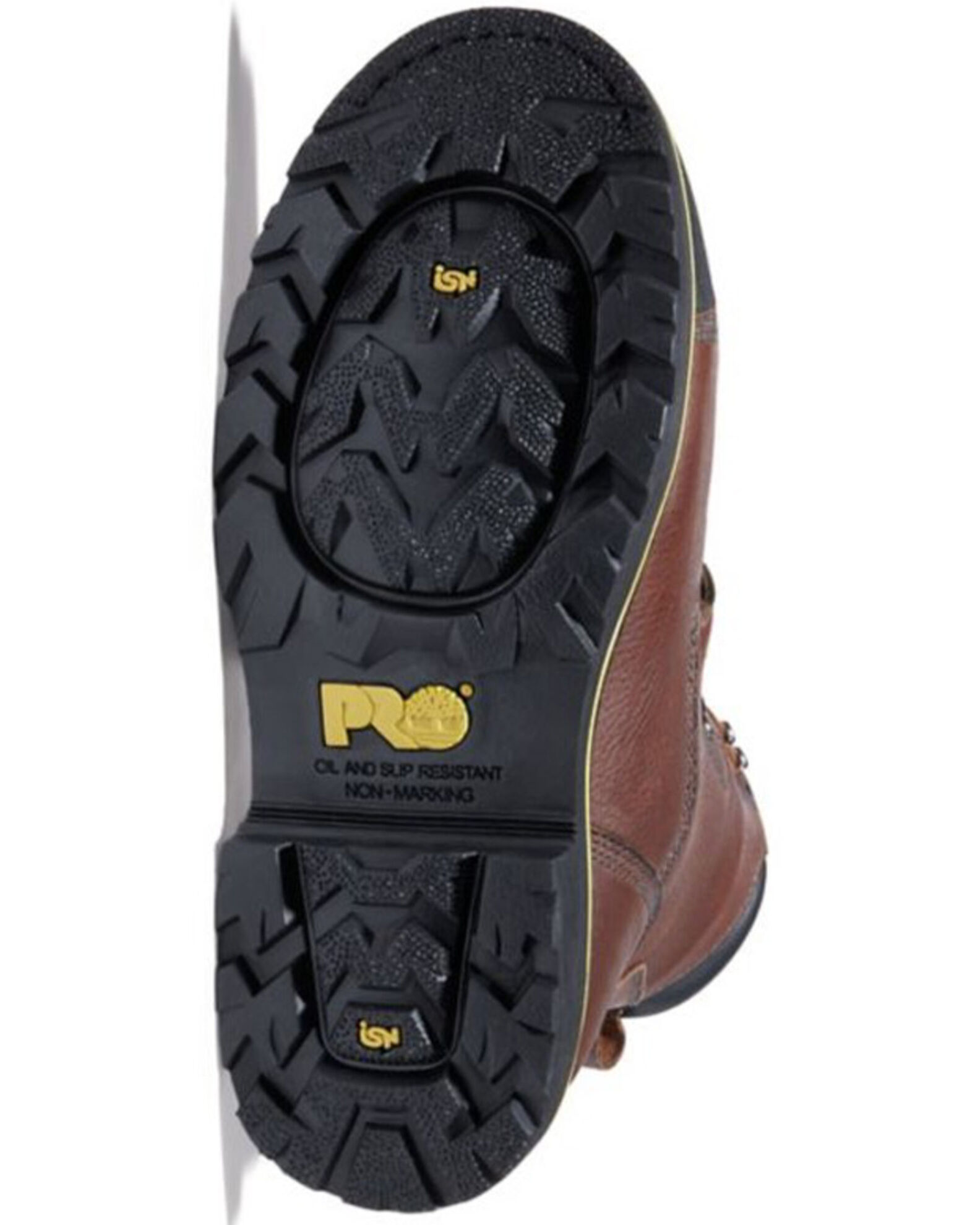 Image #4 - Timberland PRO Men's Bannack Met Guard Lace Work Boot - Alloy Safety Toe, Brown, hi-res