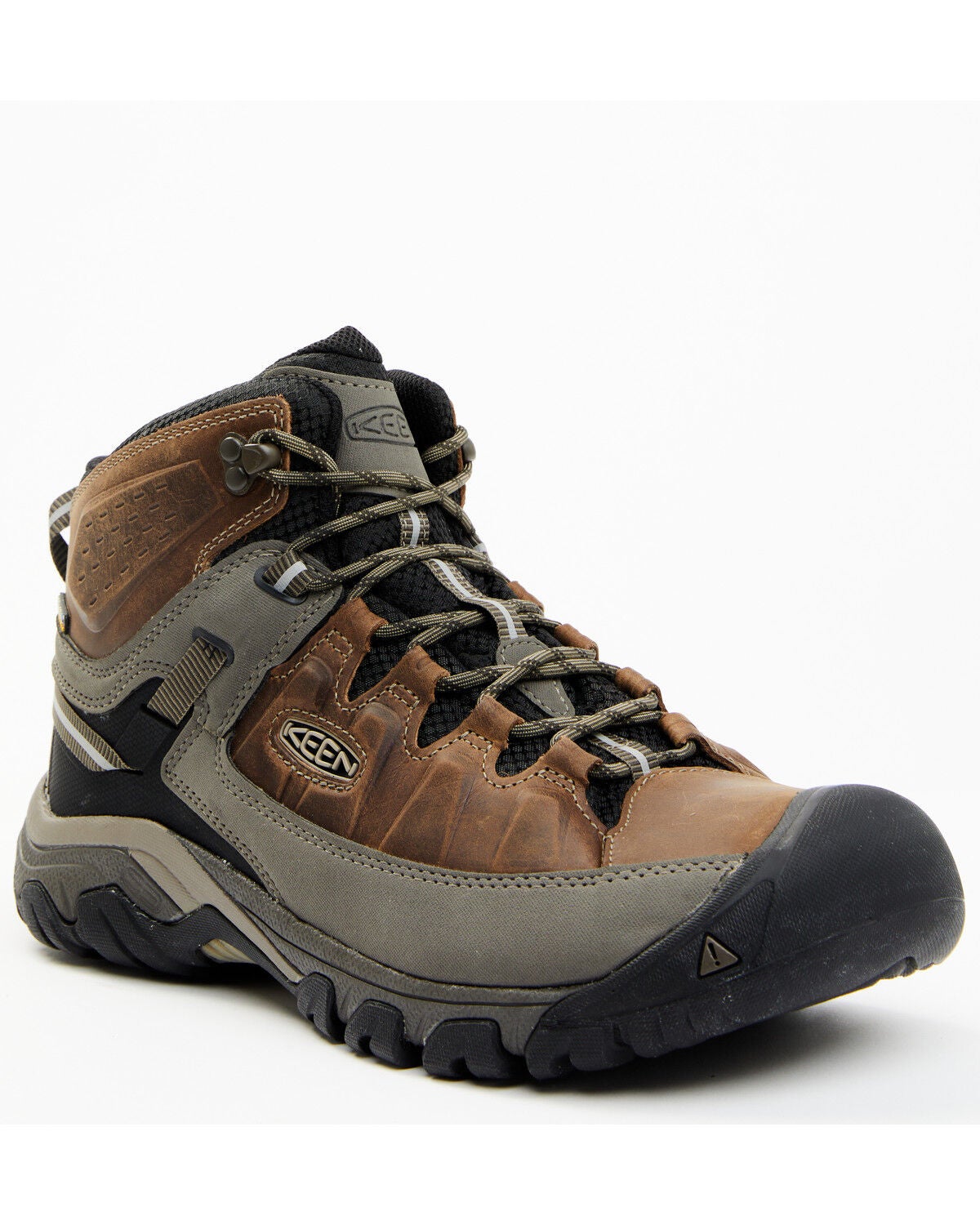 Keen Men's Targhee III Waterproof Hiking Boots - Soft Toe, Grey, hi-res