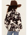 Image #4 - Wrangler Girls' Cow Print Sherpa Pullover, Brown, hi-res