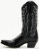 Image #3 - Dan Post Women's Exotic Snake Western Boots - Snip Toe, Black, hi-res