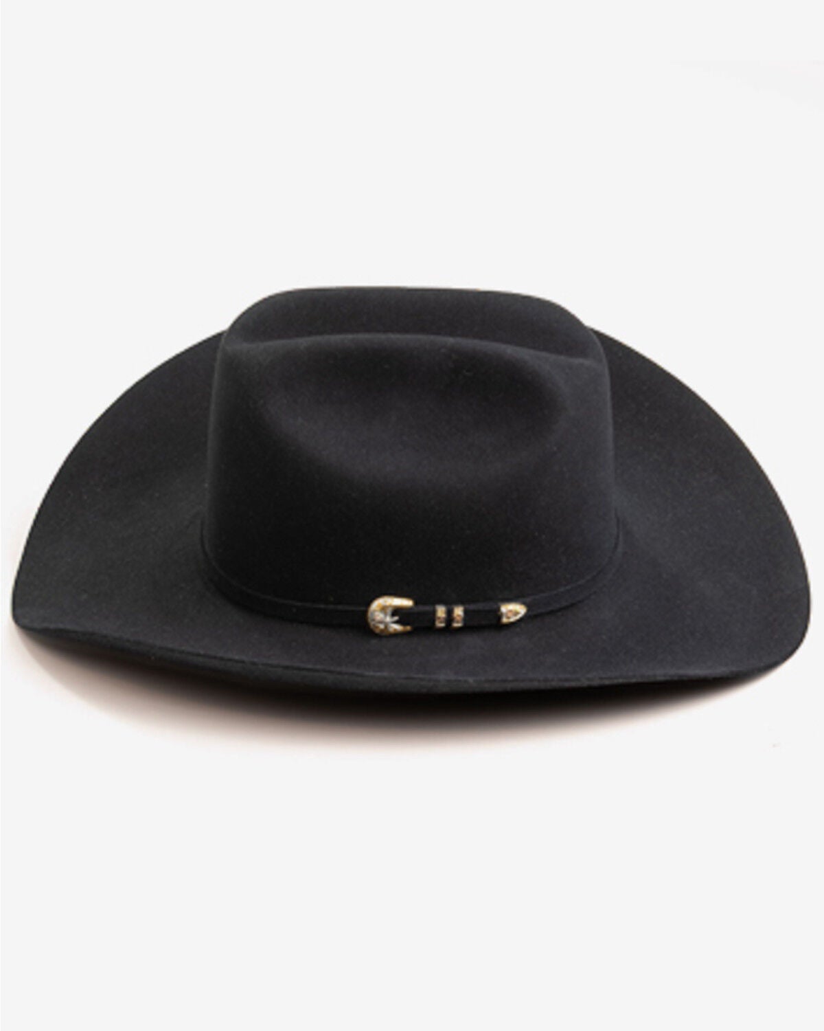 Image #2 - Larry Mahan Superior 500X Felt Cowboy Hat, Black, hi-res