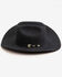 Image #2 - Larry Mahan Superior 500X Felt Cowboy Hat, Black, hi-res
