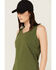Image #2 - Dovetail Workwear Women's Solid Tank , Green, hi-res