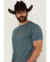 Image #3 - Kimes Ranch Men's Shielded Logo Short Sleeve Graphic T-Shirt, Indigo, hi-res