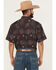 Image #4 - Cinch Men's Printed Short Sleeve Button-Down Performance Stretch Western Shirt, Black, hi-res