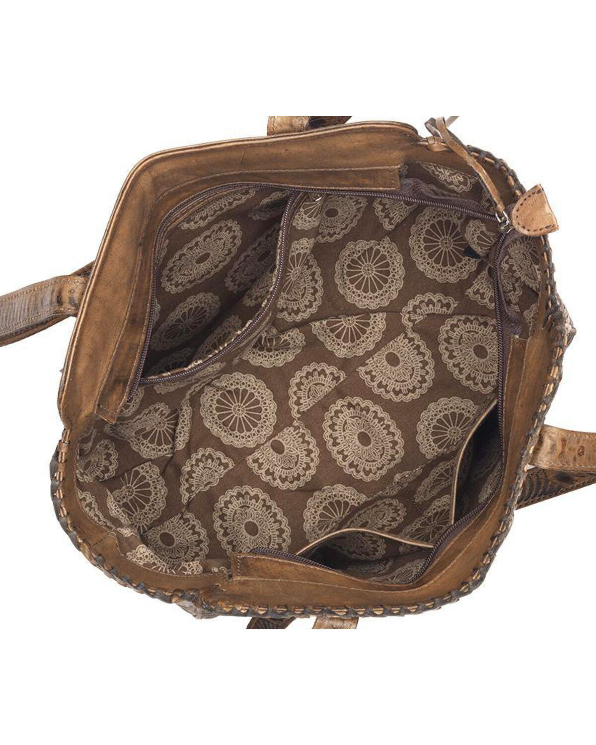 Image #2 - American West Women's Copper Annie's Concealed Carry Tote, Rust Copper, hi-res