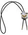 Image #2 - Western Express Men's German Silver Abalone Eagle Bolo Tie, Silver, hi-res