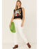 Image #2 - Wrangler X Fender Women's Album Cover Graphic Cropped Tank Top, Black, hi-res