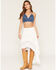 Image #3 - Cleo + Wolf Women's Ruffle High-Low Skirt, Ivory, hi-res