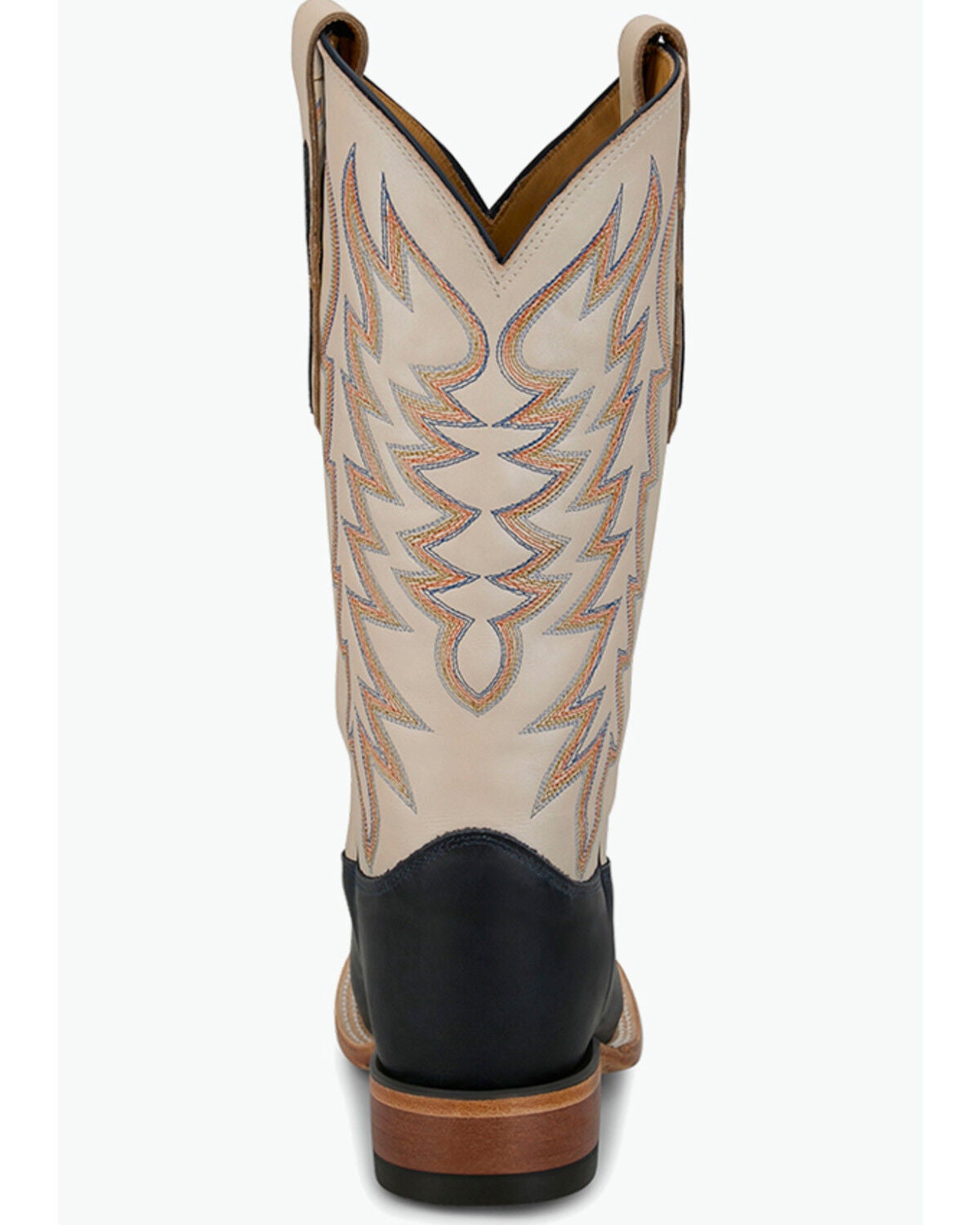 Image #5 - Justin Men's CPX Pocatello Performance Western Boots - Broad Square Toe, Blue, hi-res