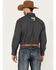 Image #4 - Wrangler Men's Mexico Checkered Long Sleeve Snap Western Shirt, Black, hi-res
