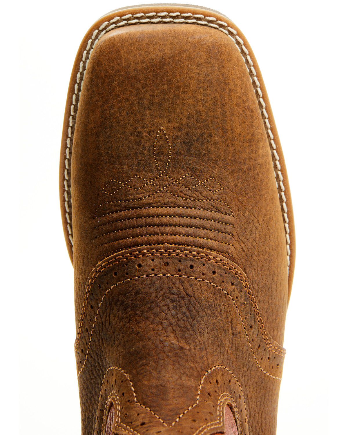 Image #6 - Cody James Cush Core® Men's Honcho Performance Western Boots - Broad Square Toe, Orange, hi-res