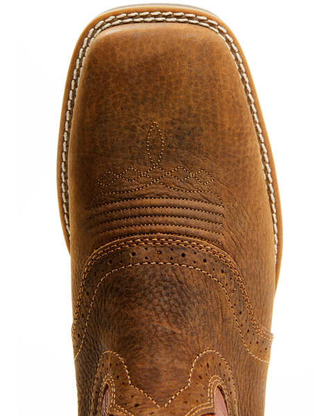 Image #6 - Cody James Men's Honcho CUSH CORE™ Performance Western Boots - Broad Square Toe , Orange, hi-res