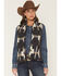 Image #1 - Ariat Women's Logo Softshell Print Vest, Grey, hi-res