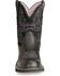Ariat Women's Fatbaby Deertan Western Boots - Round Toe, Black, hi-res