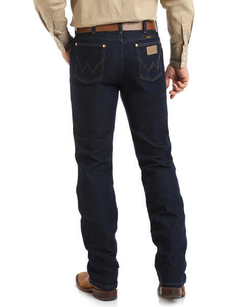 Image #2 - Wrangler Men's Cowboy Cut Active Flex Dark Bootcut Jeans - Big , Blue, hi-res