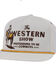 Image #1 - Sendero Provisions Western Show Ball Cap, White, hi-res