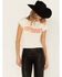 Wrangler Women's Shrunken Band Short Sleeve Graphic Tee, Ivory, hi-res
